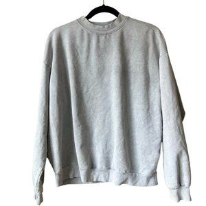 Nasty Gal Gray Crew Neck - Sz. M *ALL SALES DONATED*